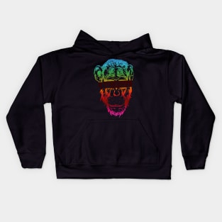 Enlightened Chimp Kids Hoodie